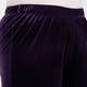 Yoek Velour Trousers Purple 