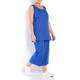 YOEK LINEN VEST COBALT
