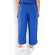 YOEK LINEN  TROUSER COBALT