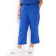 YOEK LINEN  TROUSER COBALT