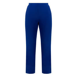 Yoek Stretch Jersey Trousers Cobalt Blue - Plus Size Collection