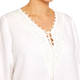 Yoek Pure Linen Tunic White