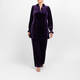 Yoek Velour Trousers Purple 