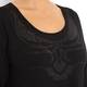 YOEK embellished Tunic with cutout back