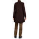 Yoek Polo Neck Tunic Chocolate 