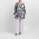 Yoek Jersey Tunic Lilac Floral