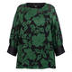 Yoek Devoree Floral Tunic Green