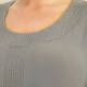 YOEK embellished grey TUNIC