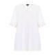 Yoek Stretch Jersey Tunic White 