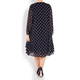 YOEK POLKA DOT CHIFFON TWINSET