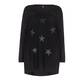 Yoek Black Oversized Star Tunic