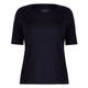 ZAIDA ROUND NECK T-SHIRT BLACK