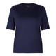 ZAIDA STRETCH JERSEY T-SHIRT NAVY