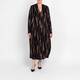 Alembika Abstract Print Dress Brown 