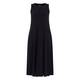 Alembika Black Jersey Midi Dress