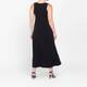 Alembika Black Jersey Midi Dress