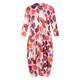 Alembika Satin Jersey Dot Dress Pink