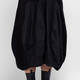 Alembika Dress With Taffeta Balloon Skirt Black