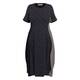 Alembika Striped Jersey Dress Black