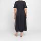 Alembika Striped Jersey Dress Black