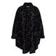 Alembika Long Jacket Spot Print Black