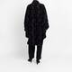 Alembika Long Jacket Spot Print Black