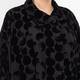 Alembika Long Jacket Spot Print Black