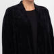 Alembika Velvet Long Jacket Black