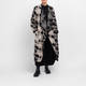 Alembika Long Webbed Jacket Black and Ivory