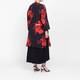 Alembika Kimono Jacket Floral Black