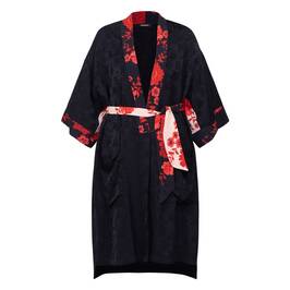 Alembika Floral Print Kimono Jacket  - Plus Size Collection