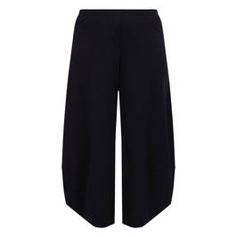 Alembika Jersey Balloon Trousers Black  - Plus Size Collection