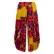 Alembika Bold Floral Jersey Pull On Trouser Mustard 