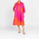 Karvinen Cotton Dress Fuchsia 