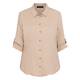 Beige Linen Blend Shirt Beige 