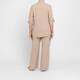 Beige Linen Blend Shirt Beige 