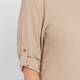 Beige Linen Blend Shirt Beige 