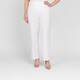 Beige Classic Regular Leg Pull On Trouser Off-White 