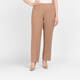 Beige Pull On Trouser Camel