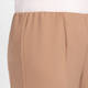 Beige Pull On Trouser Camel