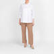 Beige Pull On Trouser Camel