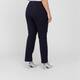 Beige Ankle Grazer Technostretch Pull-On Trousers Navy