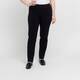 Beige Technostretch Pull On Trousers Black