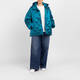 ELENA MIRO QUILTED PUFFER TURQUOISE 