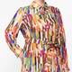 Elena Miro Geometric Multi-Colour Shirt Dress