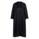 Elena Miro Embroidered Linen Dress Black 