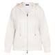 Elena Miro Jersey Hoody Off White 