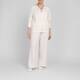 Elena Miro Jersey Hoody Off White 