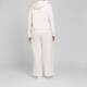 Elena Miro Jersey Hoody Off White 