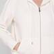 Elena Miro Jersey Hoody Off White 